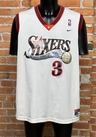 Allen Iverson Sixers NBA Basketball Jersey