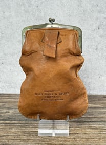 Anaconda Montana Marcus Daly Bank Gold Pouch