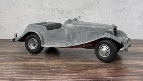 Doepke Model Toys Grey MG Roadster