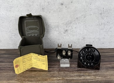 German Military Field Telephone