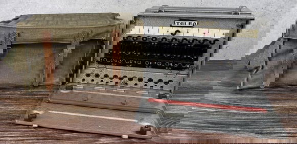 Telfa Soviet Cold War Field Telephone Switchboard