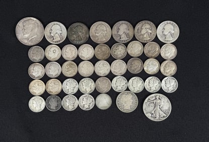 $5.95 Face Value Silver Pre 64 US Coins
