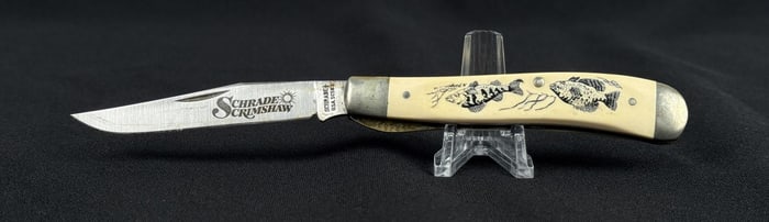 Schrade Scrimshaw SC503 Pocket Knife