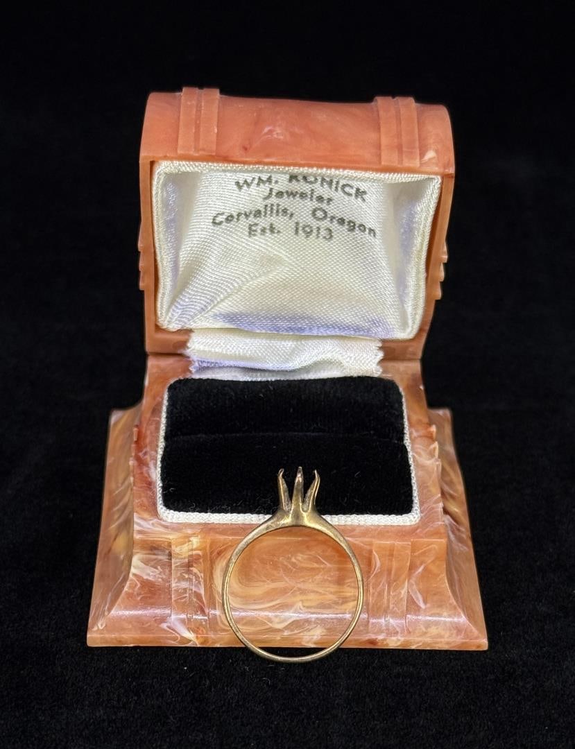 Victorian 10k Gold Ring Mounting (1 of 7)