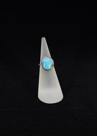 Navajo Sterling Silver Turquoise Ring