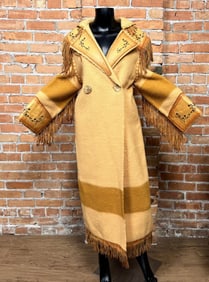 Custom Made Hudsons Bay Blanket Jacket