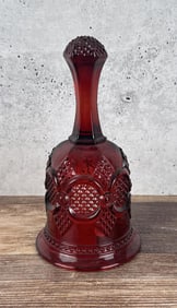 Avon Cape Cod Ruby Red Glass Bell