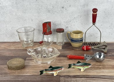 Collection of Vintage Kitchenware