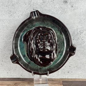 McMaster Pottery Indian Chief Ashtray