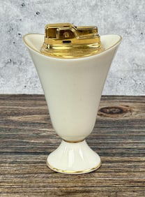 Lenox Ronson Porcelain Table Lighter