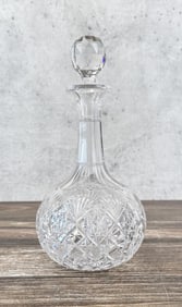 Victorian Cut Glass Whiskey Decanter