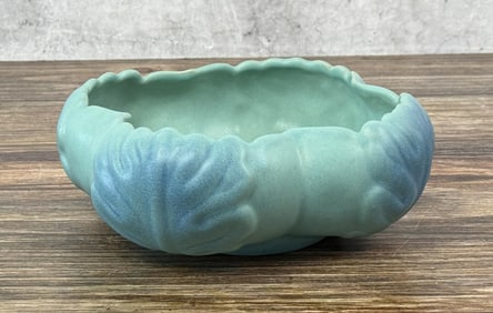 Van Briggle Colorado Pottery Console Oak Leaf Bowl