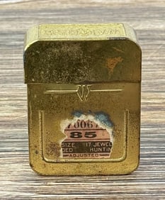 Waltham Pocket Watch Movement Travel Box