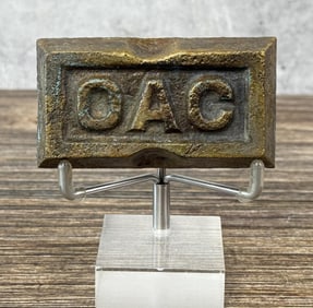 OAC Bronze Mining Miners Ingot