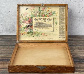Mandeville & King Flower Seeds Box