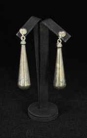 Navajo Sterling Silver Earrings
