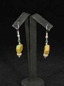 Navajo Sterling Silver Turquoise Earrings