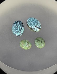 21.45ct of Gem Grade Turquoise Cabochons