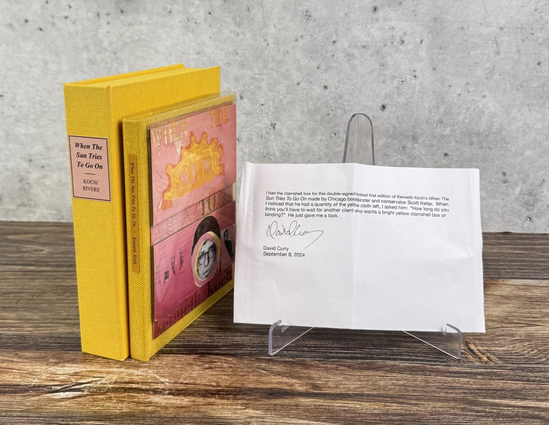 When the Sun Tries to Go Author Signed (1 of 10)