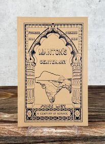 Manton's Centenary Price List Catalog