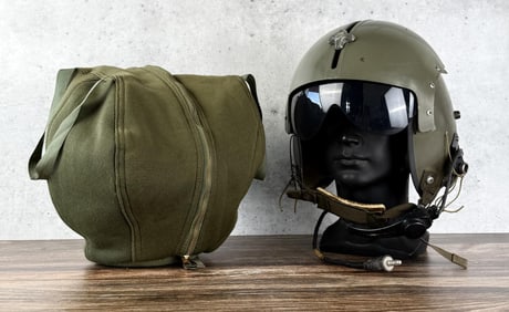 Vietnam War Gentex APH-5 Helicopter Pilot Helmet