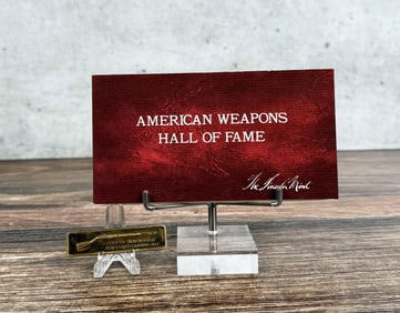 Lincoln Mint 1833 Carbine 1oz Sterling Silver Bar