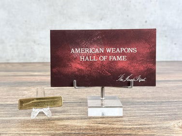 Lincoln Mint 1819 Hall Rifle 1oz Silver Bar