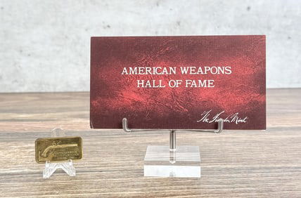 Lincoln Mint Flintlock Pistol 1780 1oz Silver Bar