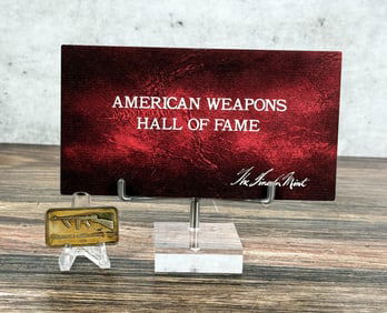 Lincoln Mint Thompson SMG 1oz Silver Bar