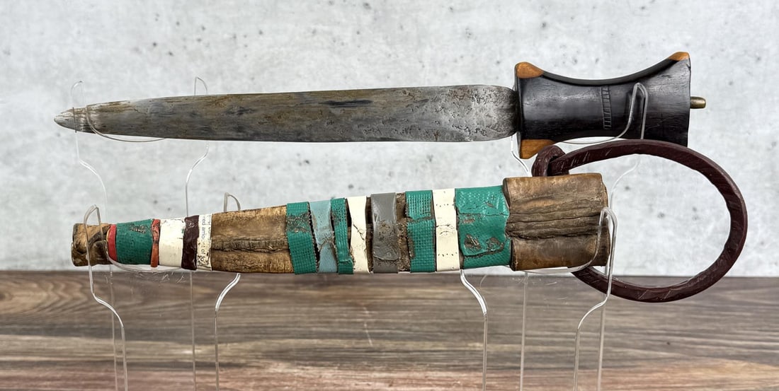 Sudanese Mahdi Dervish Dagger: 15 1/2" Long.