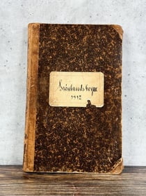 1912 Bank of Greenland Holsteinsborg Guest Book