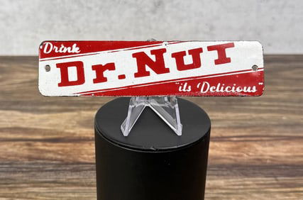 Dr. Nut Porcelain Door Push Sign