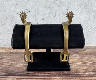 Civil War Brass Cavalry Spurs