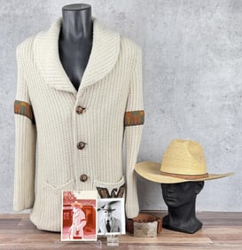 Movie Star Douglas V Fowley Sweater Hat and Belt