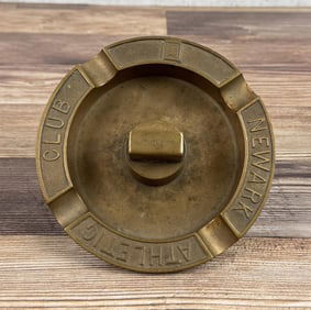 August Buermann Newark Athletic Club Ashtray