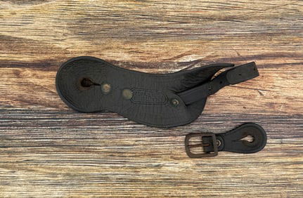 Moran Bros Miles City Montana Territory Spur Strap