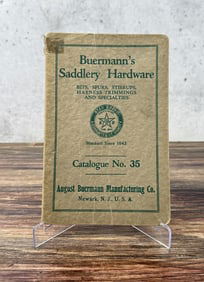 August Buermann Bit & Spur Catalog No 35