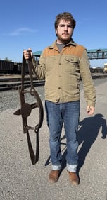 S. Newhouse Slick Pan No 6 Bear Trap