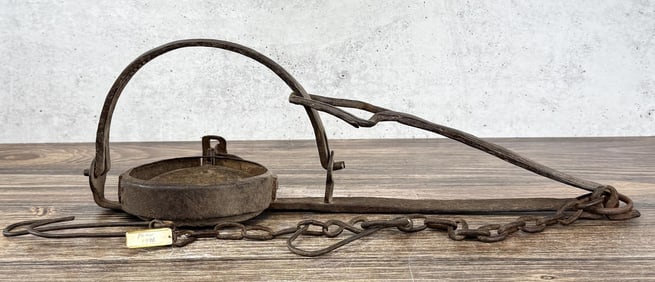 Antique European Rabbit Gin Trap