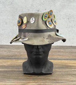 Bak Pakker Camo Hat With Michigan Bowhunter Pins
