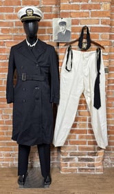 WW2 US Navy Dress Uniform Named