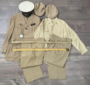 WW2 US Naval Reserve Summer Dress Uniform Named