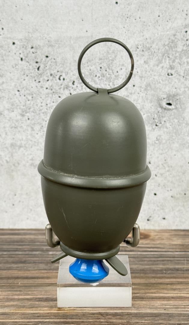 WW2 German M39 Egg Hand Grenade Inert: Reproduction. Inert.