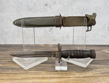 WW2 US M4 Bayonet Utica