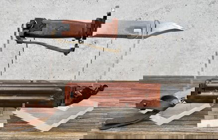 Tula Russian Bakelite AK47 Rifle Bayonet