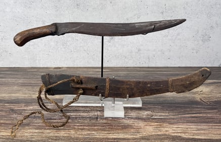 Spanish American War Moro Garab Talibon Knife