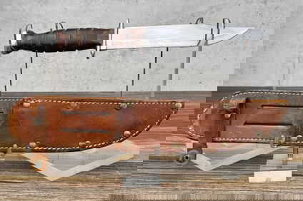 WW2 US Navy Kabar Fighting Knife