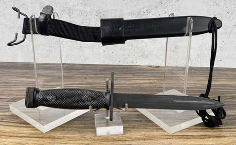 US M7 Imperial Bayonet with M10 Scabbard