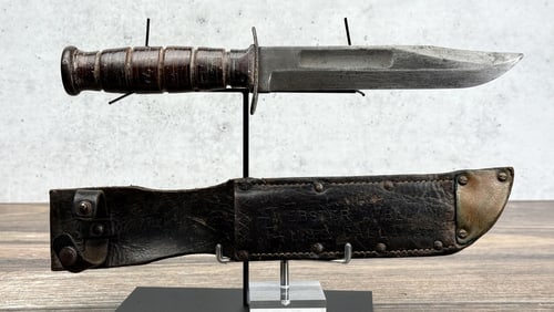 WW2 US Coast Guard Kabar MK2 Mark 2 Fighting Knife