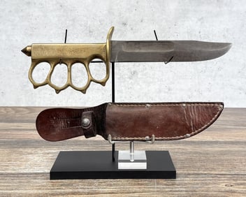 WW2 Theater Made USMC PAL Knuckle Knife